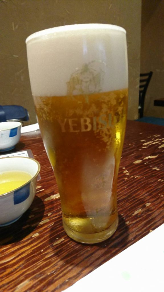 生ビール　みよ田